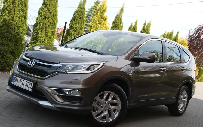 Honda CR-V cena 85700 przebieg: 93000, rok produkcji 2015 z Wołów małe 781